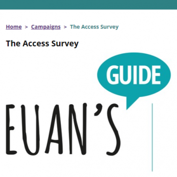 New report on disabled access shows information is key