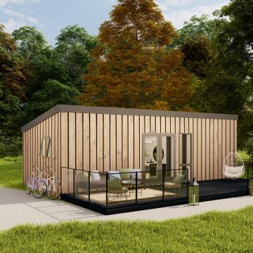 Evolution at Victory Leisure Homes with the launch of its new eco holiday home range